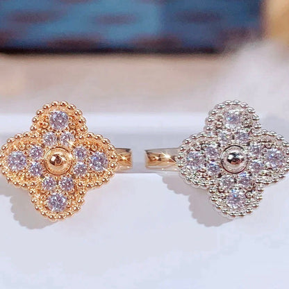 [LUXORA]CLOVER DIAMOND RING