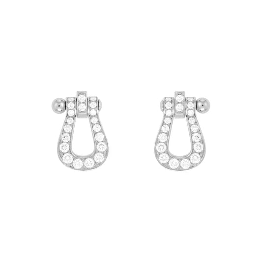 [LUXORA]FORCE 10 FULL DIAMOND STUD EARRINGS MINI MODEL