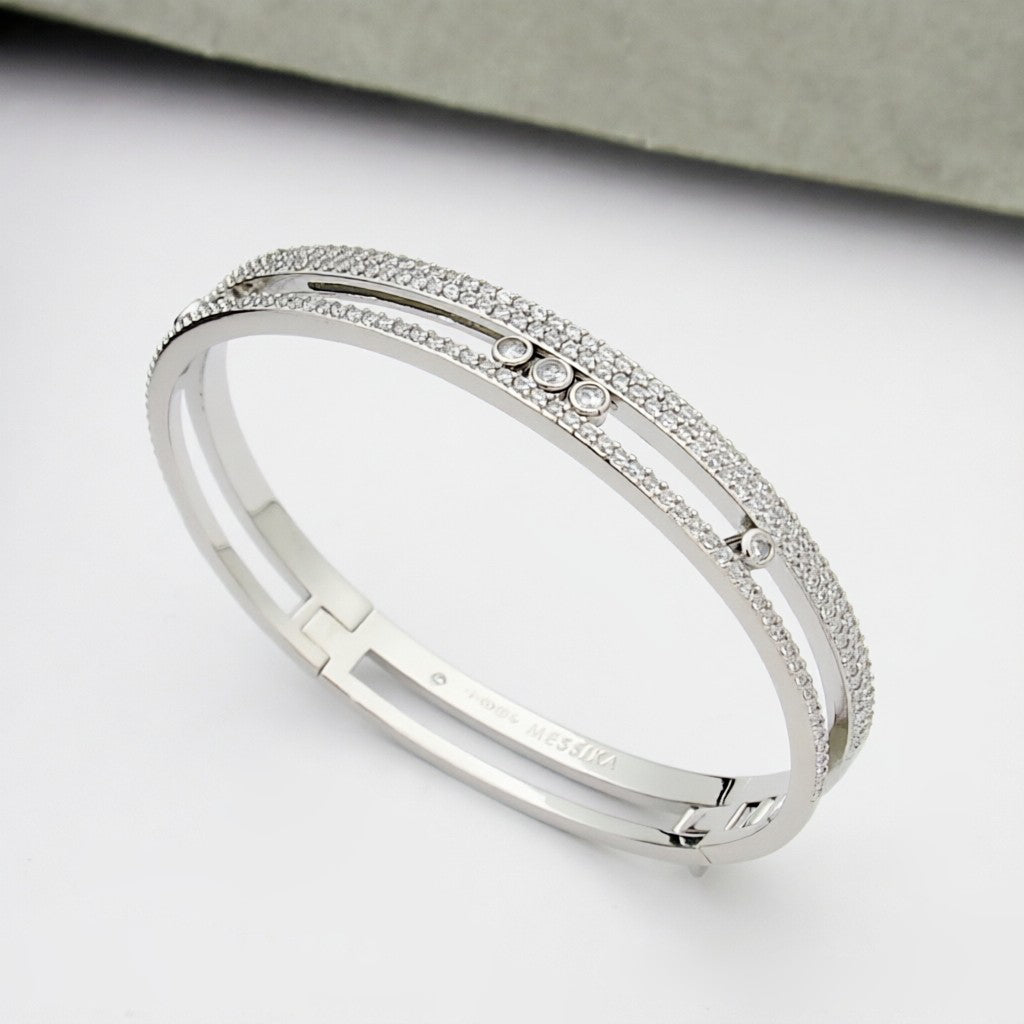 [LUXORA]Move Romane pavé bangle