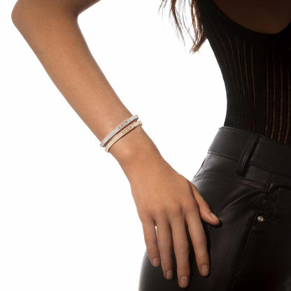 [LUXORA]Move Noa Full Pavé Diamond Bangle Bracelet