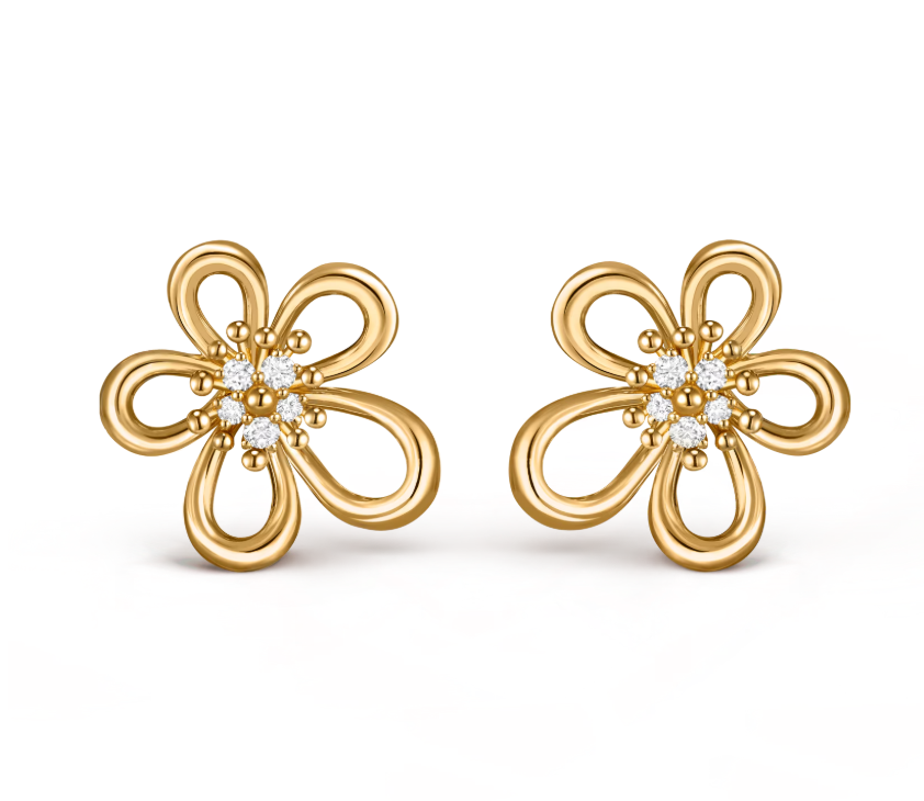 [LUXORA]FLOWERLACE EARRINGS
