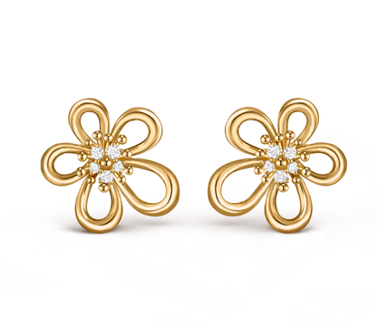 [LUXORA]FLOWERLACE EARRINGS