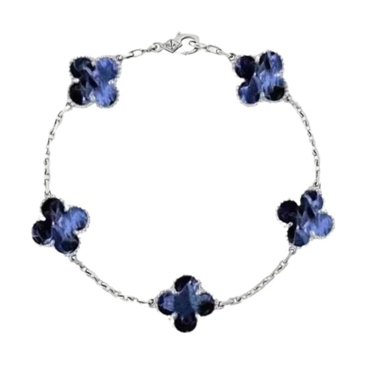 [LUXORA]CLOVER 5 MOTIF PIETERSITE BRACELET COLLECTION