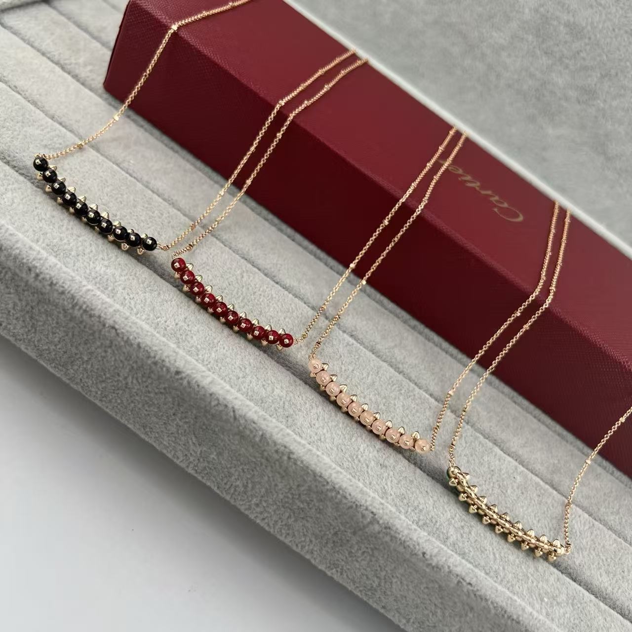 [LUXORA] 2026 NEW COLORED GEMSTONES NECKLACE