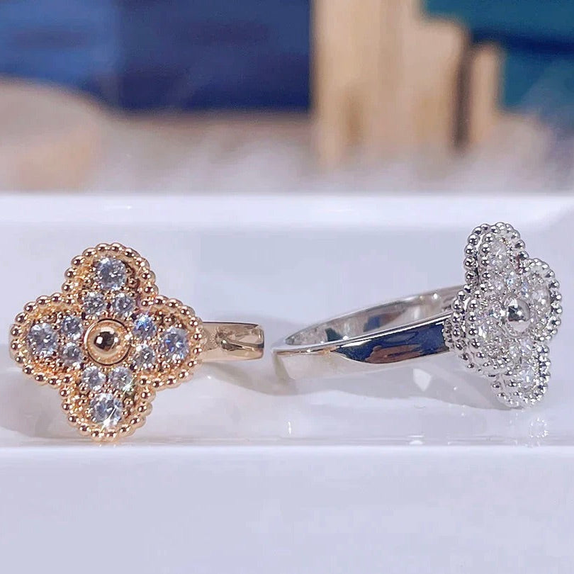 [LUXORA]CLOVER DIAMOND RING