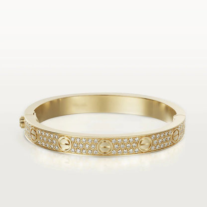 [LUXORA]LOVE BRACELET 6.1MM DIAMOND-PAVED