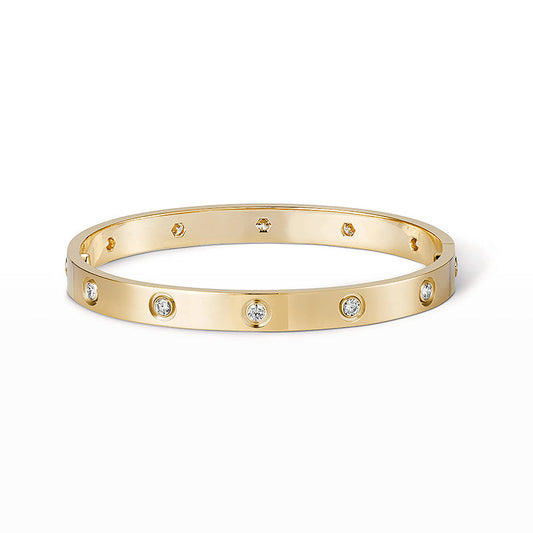 [LUXORA]LOVE BRACELET 6.1MM 10 DIAMONDS