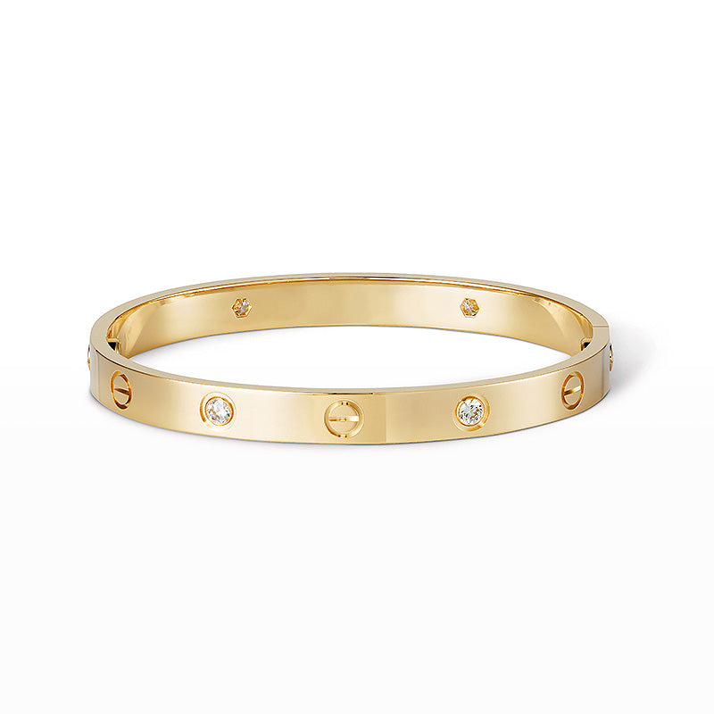 [LUXORA]LOVE BRACELET 6.1MM 4 DIAMONDS