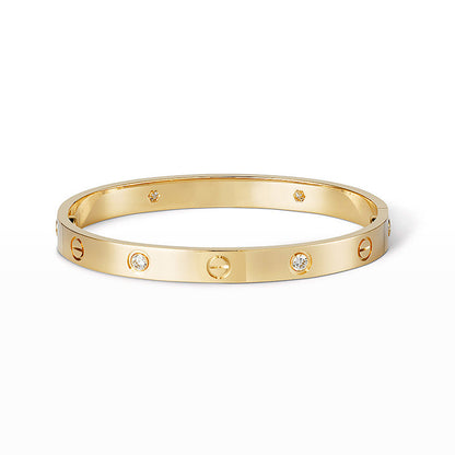[LUXORA]LOVE BRACELET 6.1MM 4 DIAMONDS