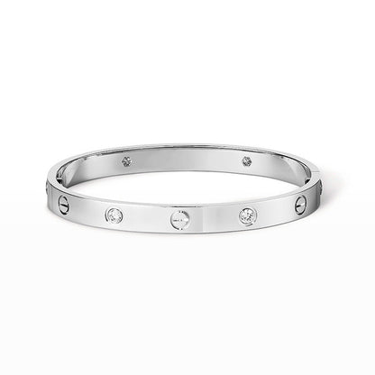 [LUXORA]LOVE BRACELET 6.1MM 4 DIAMONDS