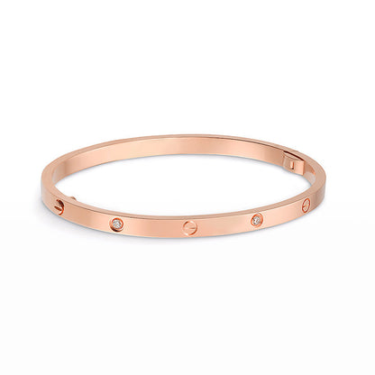 [LUXORA]LOVE BRACELET 3.65MM 6 DIAMONDS