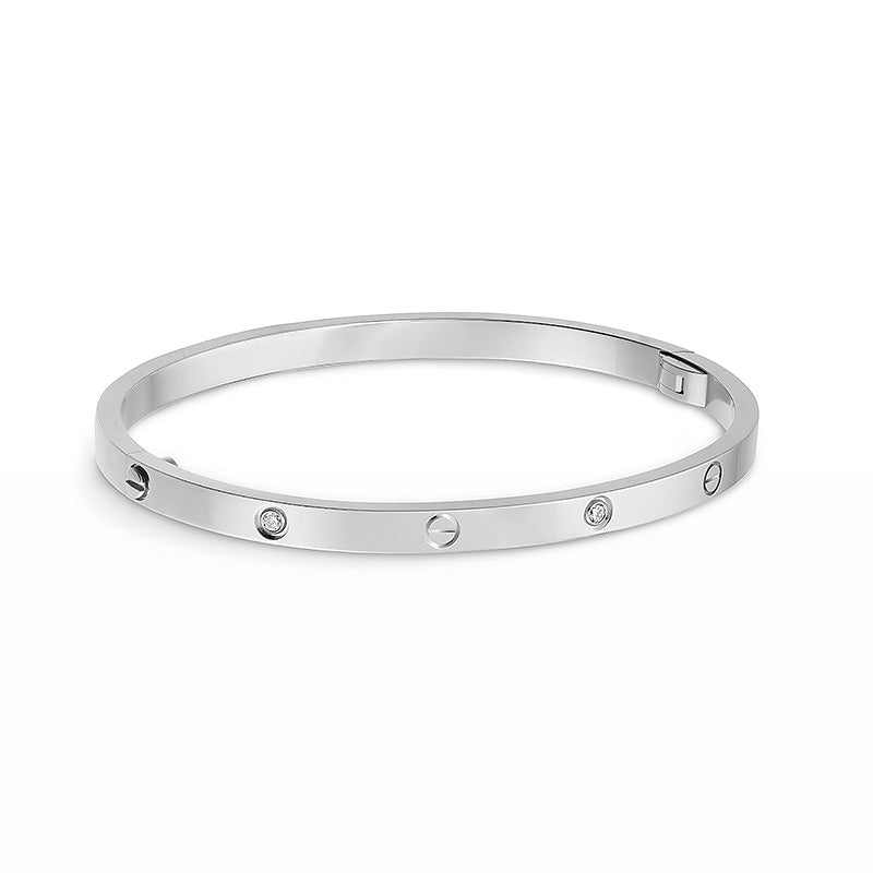 [LUXORA]LOVE BRACELET 3.65MM 6 DIAMONDS