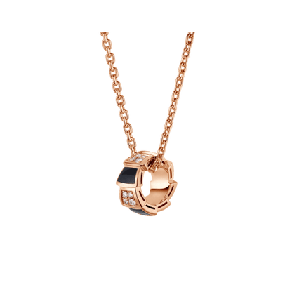 [LUXORA]SERPENTI PEDANT DIAMOND NECKLACE