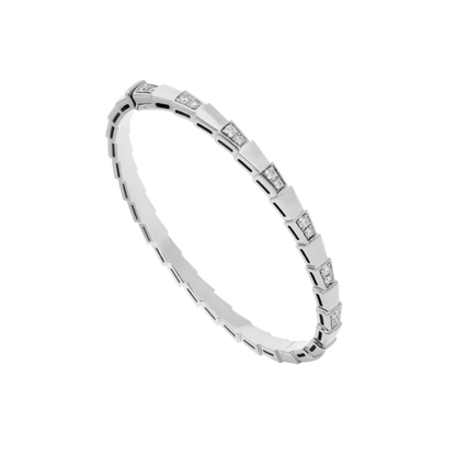 [LUXORA]SERPENTI BRACELET SILVER DIAMOND