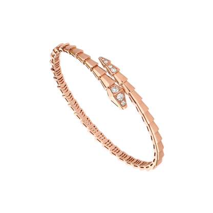 [LUXORA]SERPENTI BRACELET DIAMONDS PINK GOLD