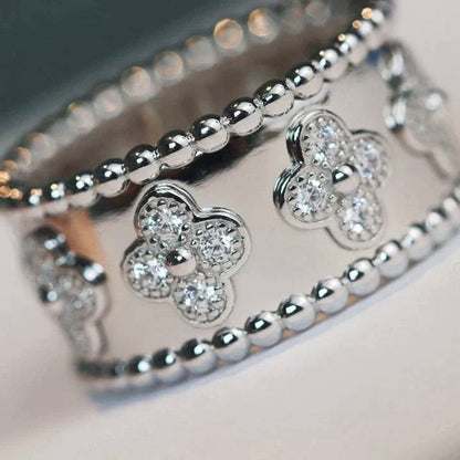 [LUXORA]CLOVER KALEIDOSCOPE RING 10MM