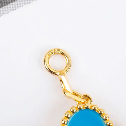 [LUXORA] CLOVER 5 MOTIF TURQUOISE BRACELET COLLECTION