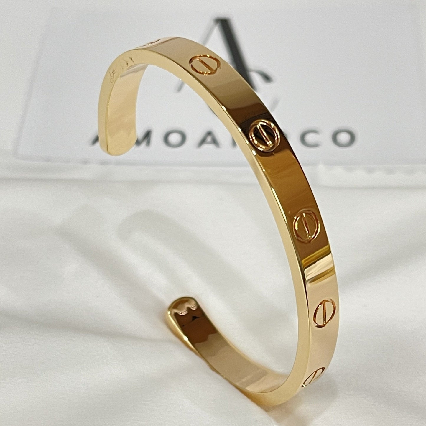 [LUXORA]LOVE BRACELET 6.1MM OPEN CUFF