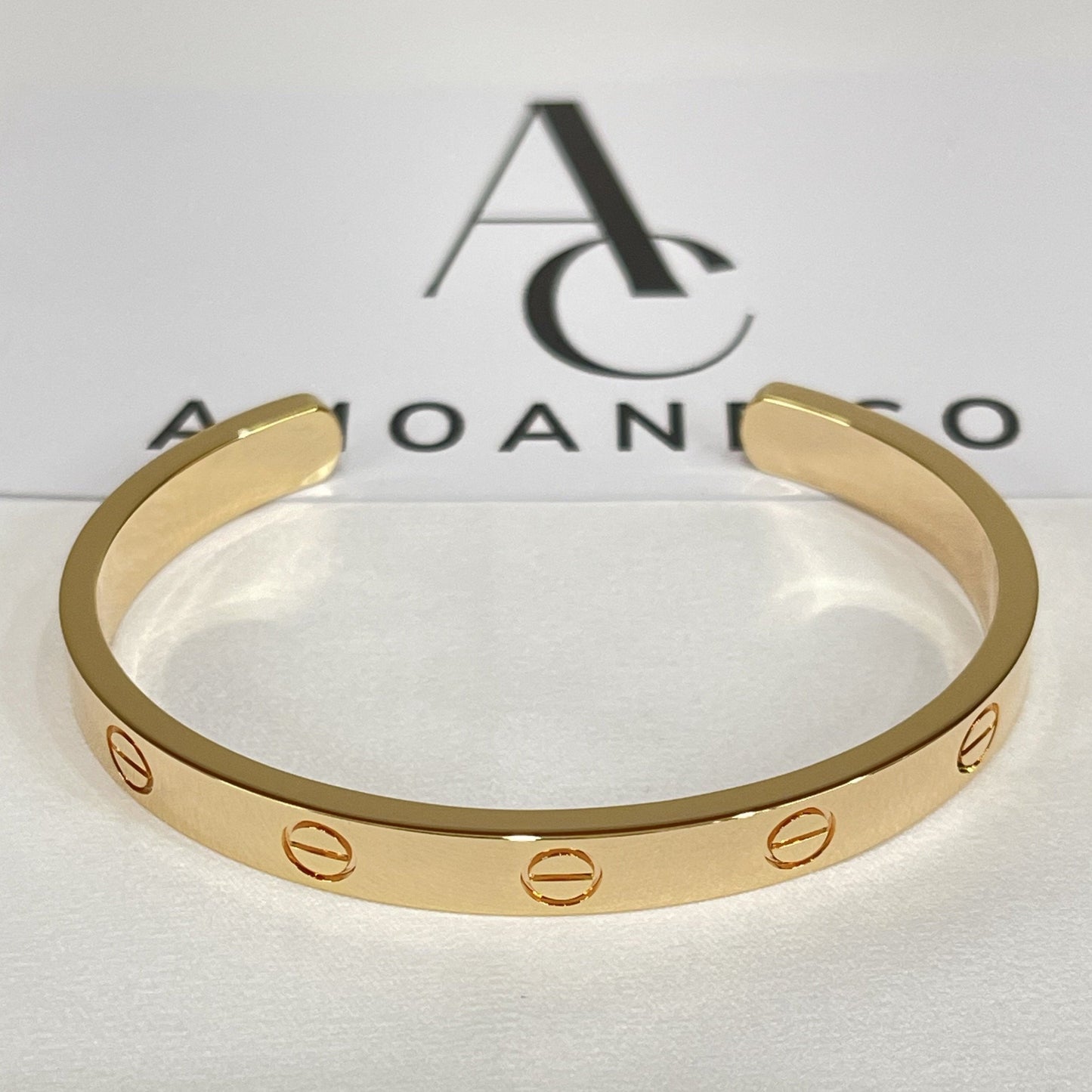 [LUXORA]LOVE BRACELET 6.1MM OPEN CUFF