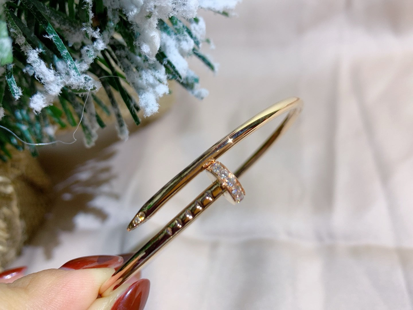 [LUXORA]JUSTE BRACELET 2.5MM DIAMONDS