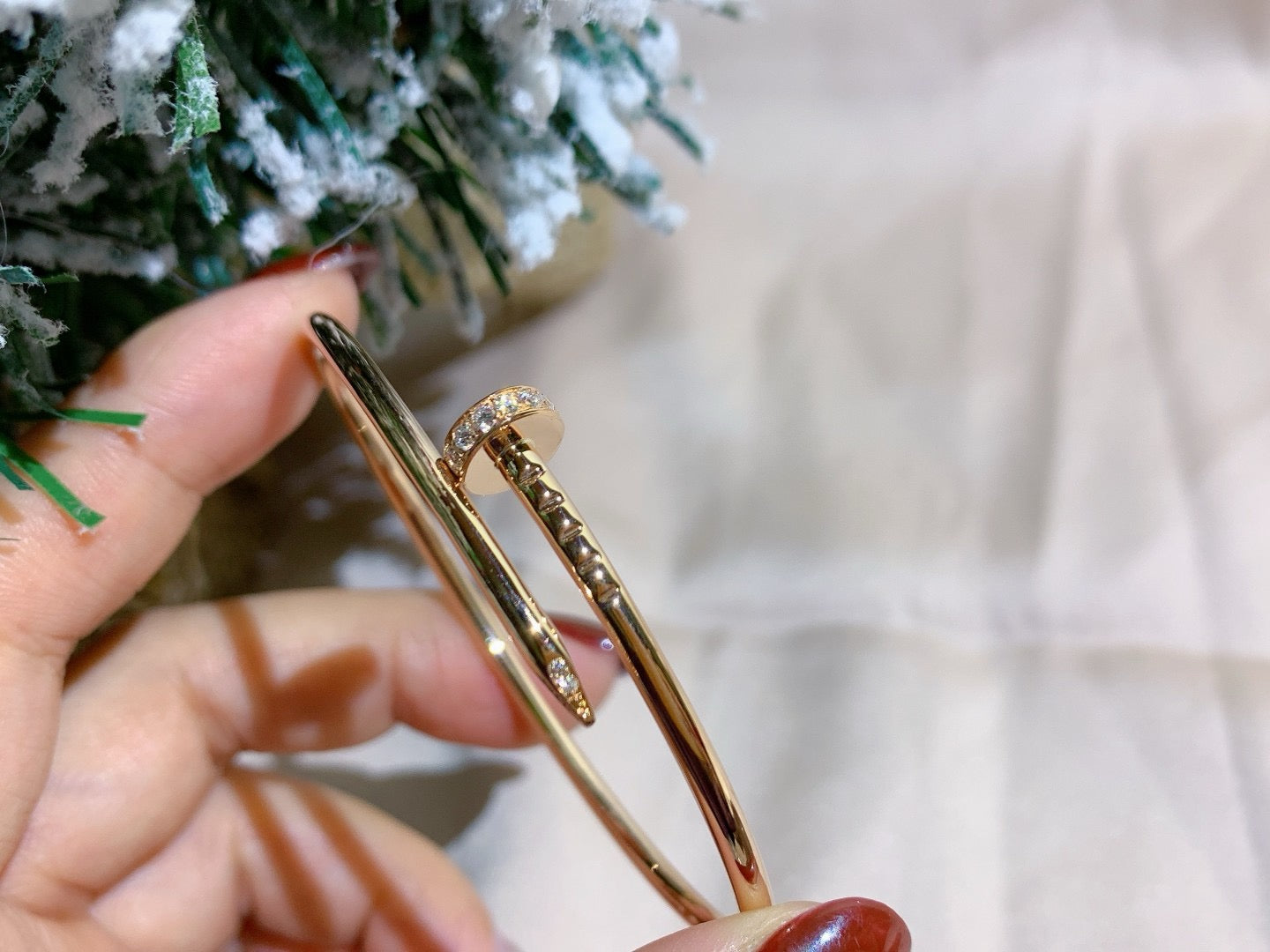 [LUXORA]JUSTE BRACELET 2.5MM DIAMONDS