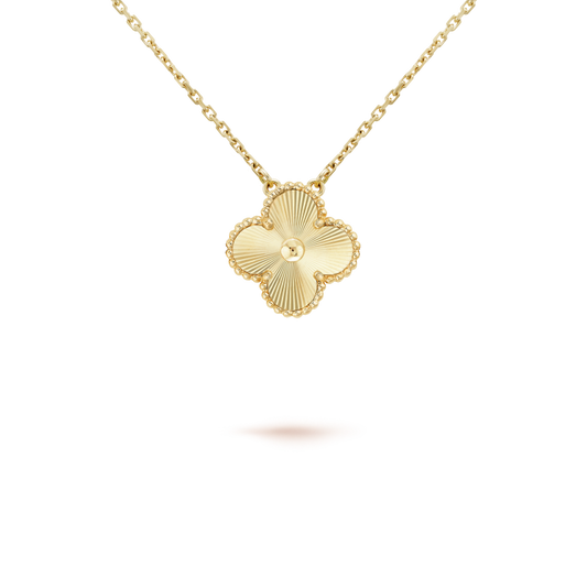 [LUXORA]CLOVER 15MM LASER NECKLACE