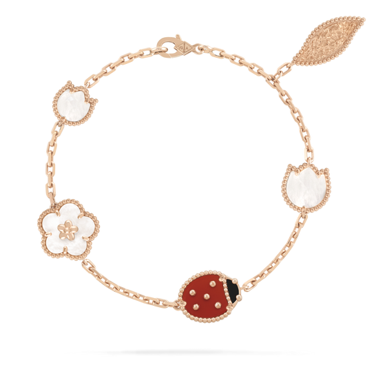 [LUXORA]LUCKY SPRING 5 MOTIF BRACELET