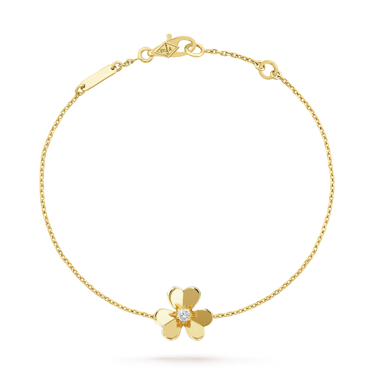 [LUXORA]FRIVOLE GOLD FLOWER PINK MALACHITE BRACELET