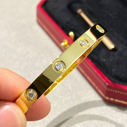 [LUXORA]LOVE BRACELET 6.1MM 10 DIAMONDS