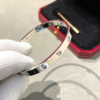 [LUXORA]LOVE BRACELET 6.1MM 10 DIAMONDS