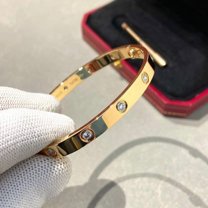 [LUXORA]LOVE BRACELET 6.1MM 10 DIAMONDS