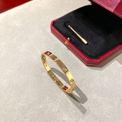 [LUXORA]LOVE BRACELET 6.1MM 10 DIAMONDS