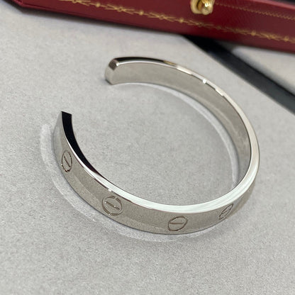 [LUXORA]LOVE BRACELET 6.1MM 1 DIAMOND OPEN CUFF