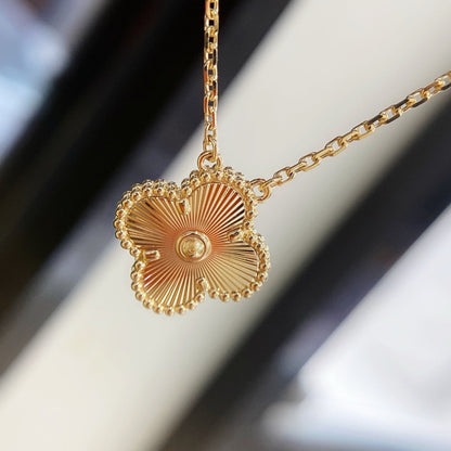 [LUXORA]CLOVER 15MM LASER NECKLACE