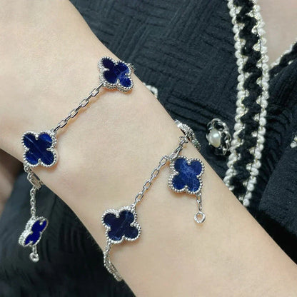 [LUXORA]CLOVER 5 MOTIF PIETERSITE BRACELET COLLECTION