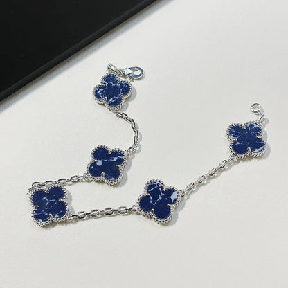 [LUXORA]CLOVER 5 MOTIF PIETERSITE BRACELET COLLECTION