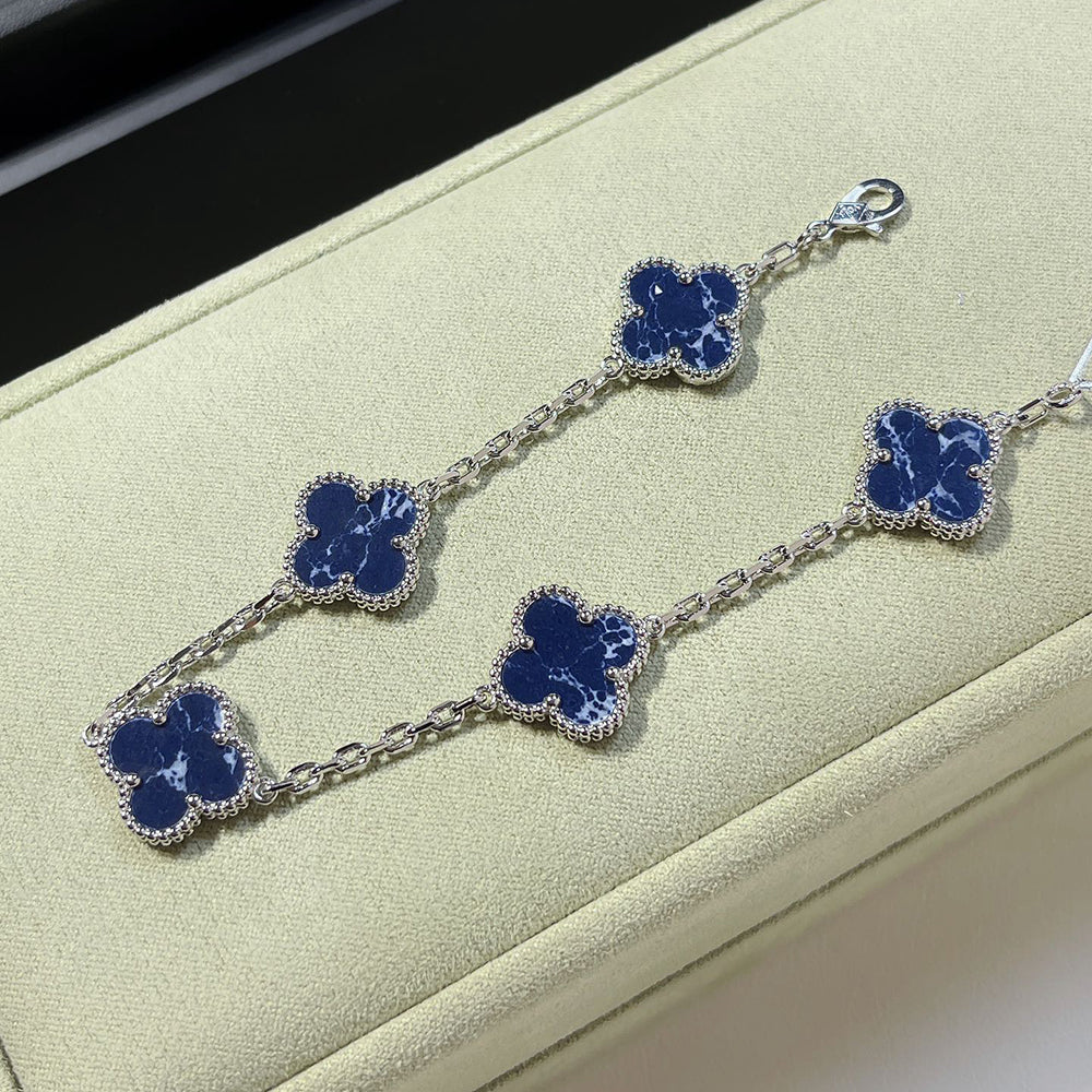 [LUXORA]CLOVER 5 MOTIF PIETERSITE BRACELET COLLECTION