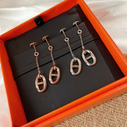 [LUXORA]CHAINE TASSEL EARRINGS