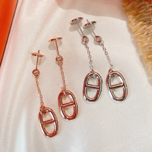 [LUXORA]CHAINE TASSEL EARRINGS
