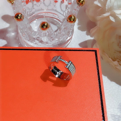 [LUXORA]H RING FULL DIAMOND