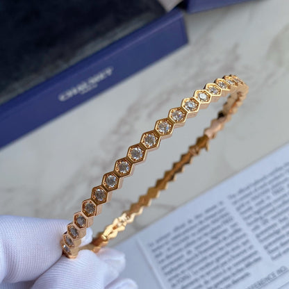 [LUXORA]BEE LOVE GOLD BRACELET FULL DIAMOND