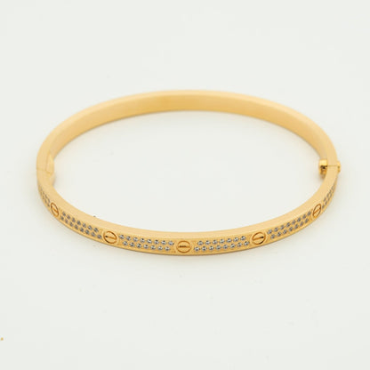 [LUXORA]LOVE BRACELET 3.65MM DIAMOND-PAVED