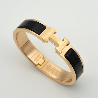 [LUXORA]H BLACK BRACELET