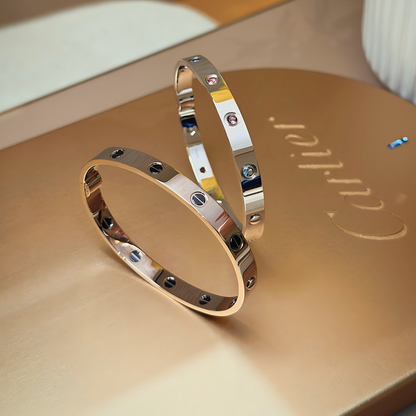 [LUXORA] 2026 RAINBOW LOVE BRACELET 6.1MM  10 DIAMONDS