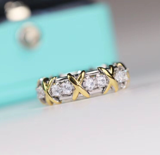 [LUXORA jewelrys]Classic Gold Diamond Ring