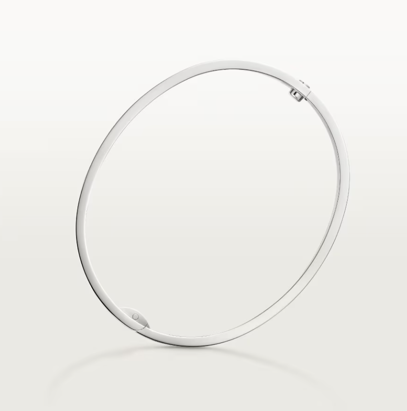 [LUXORA]NEW-LOVE-6.1MM-Width Diamond-Studded Bracelet