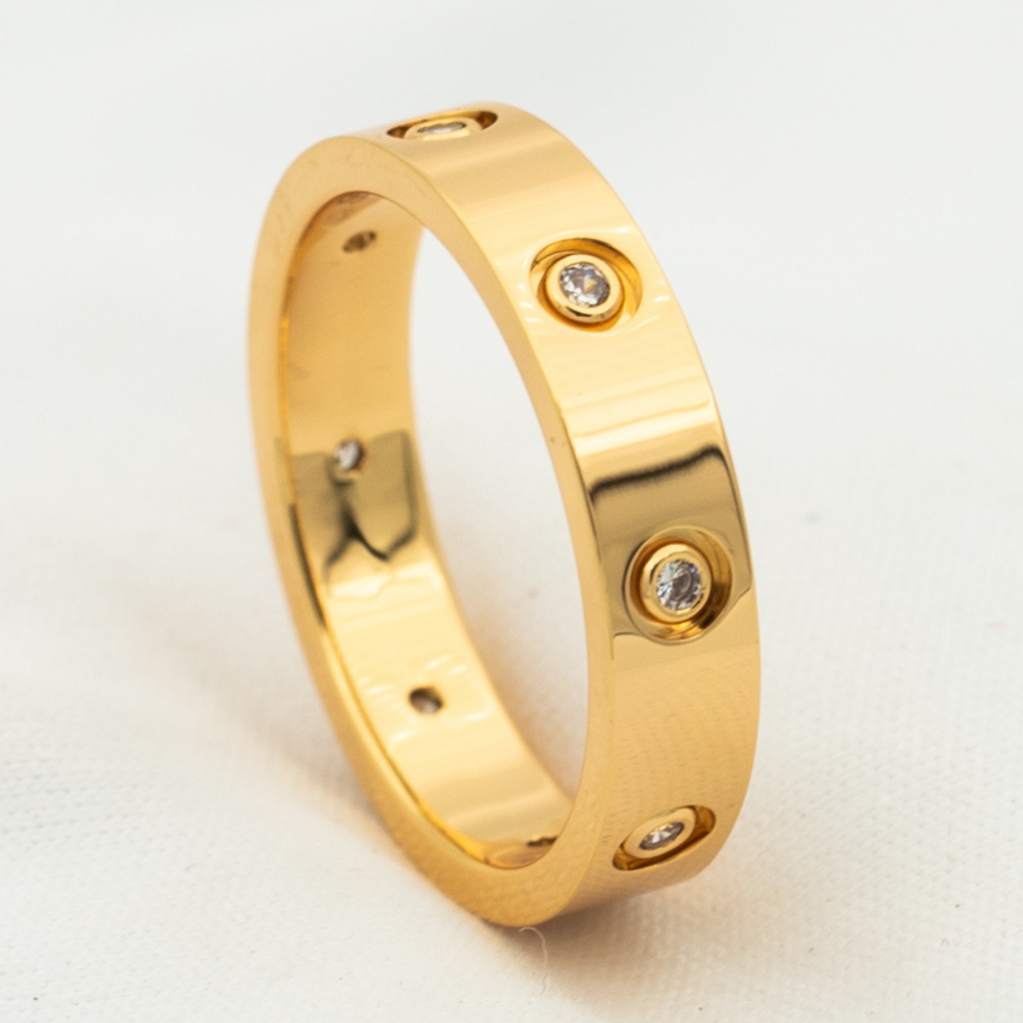 [LUXORA]LOVE RING 3.6MM 8 DIAMONDS