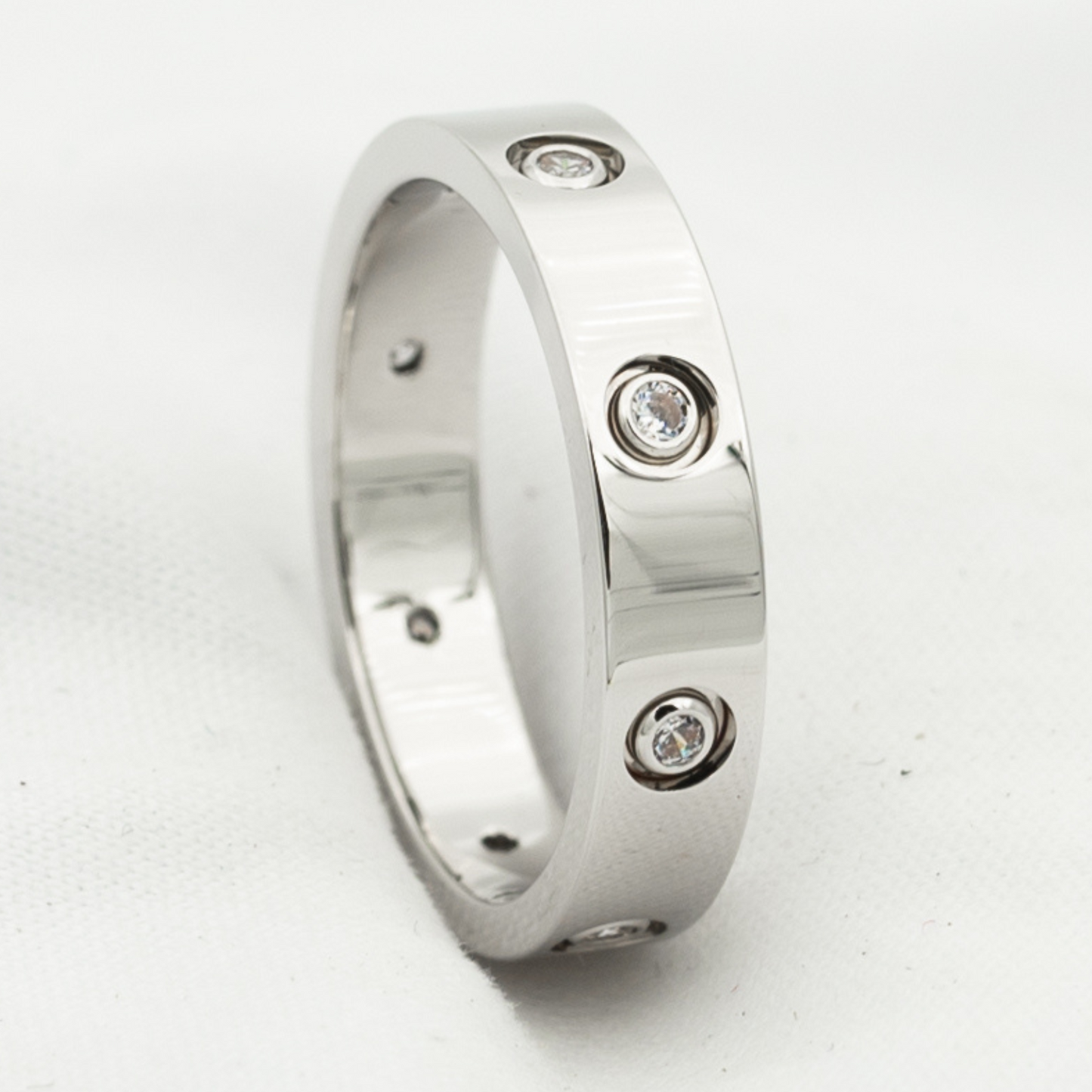 [LUXORA]LOVE RING 3.6MM 8 DIAMONDS