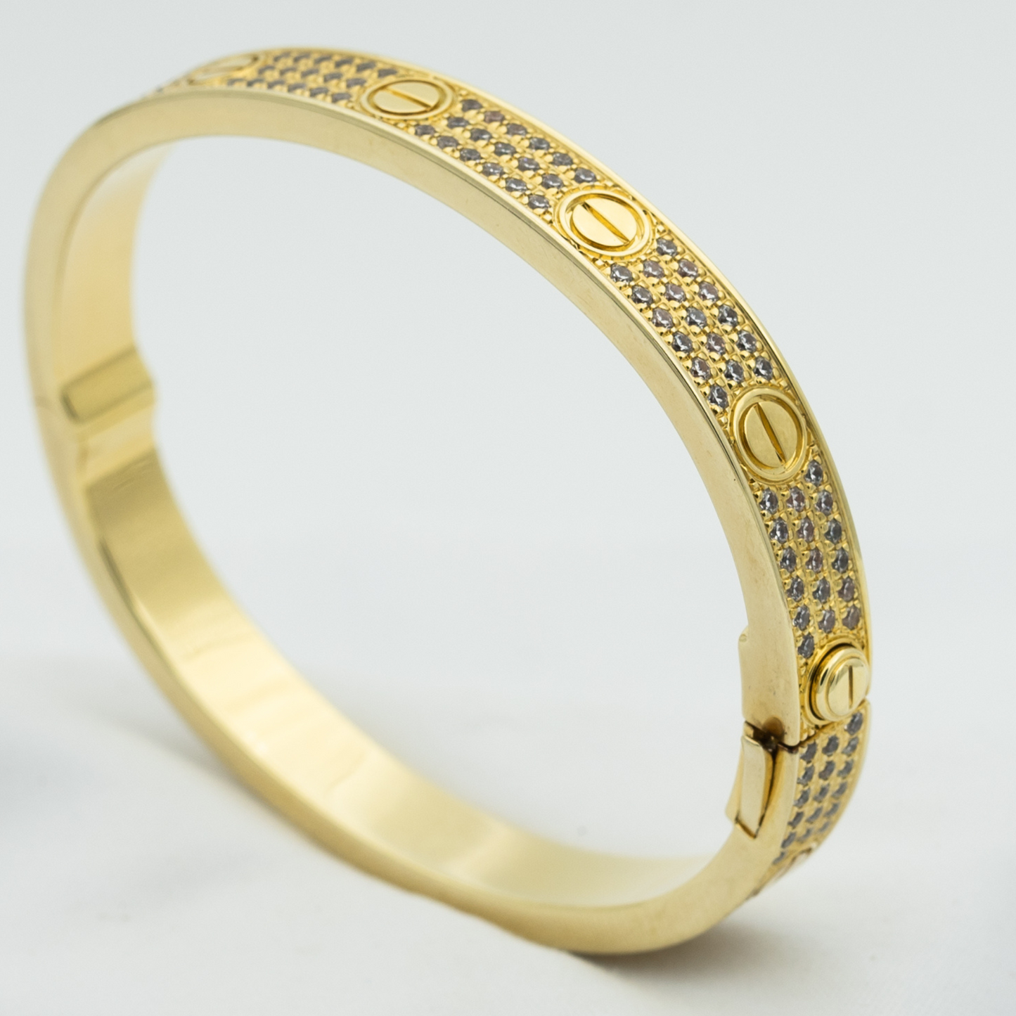 [LUXORA]LOVE BRACELET 6.1MM DIAMOND-PAVED