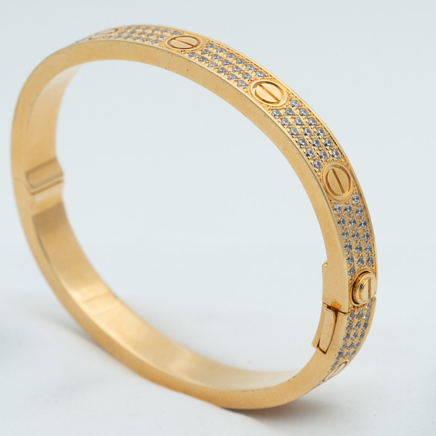 [LUXORA]LOVE BRACELET 6.1MM DIAMOND-PAVED